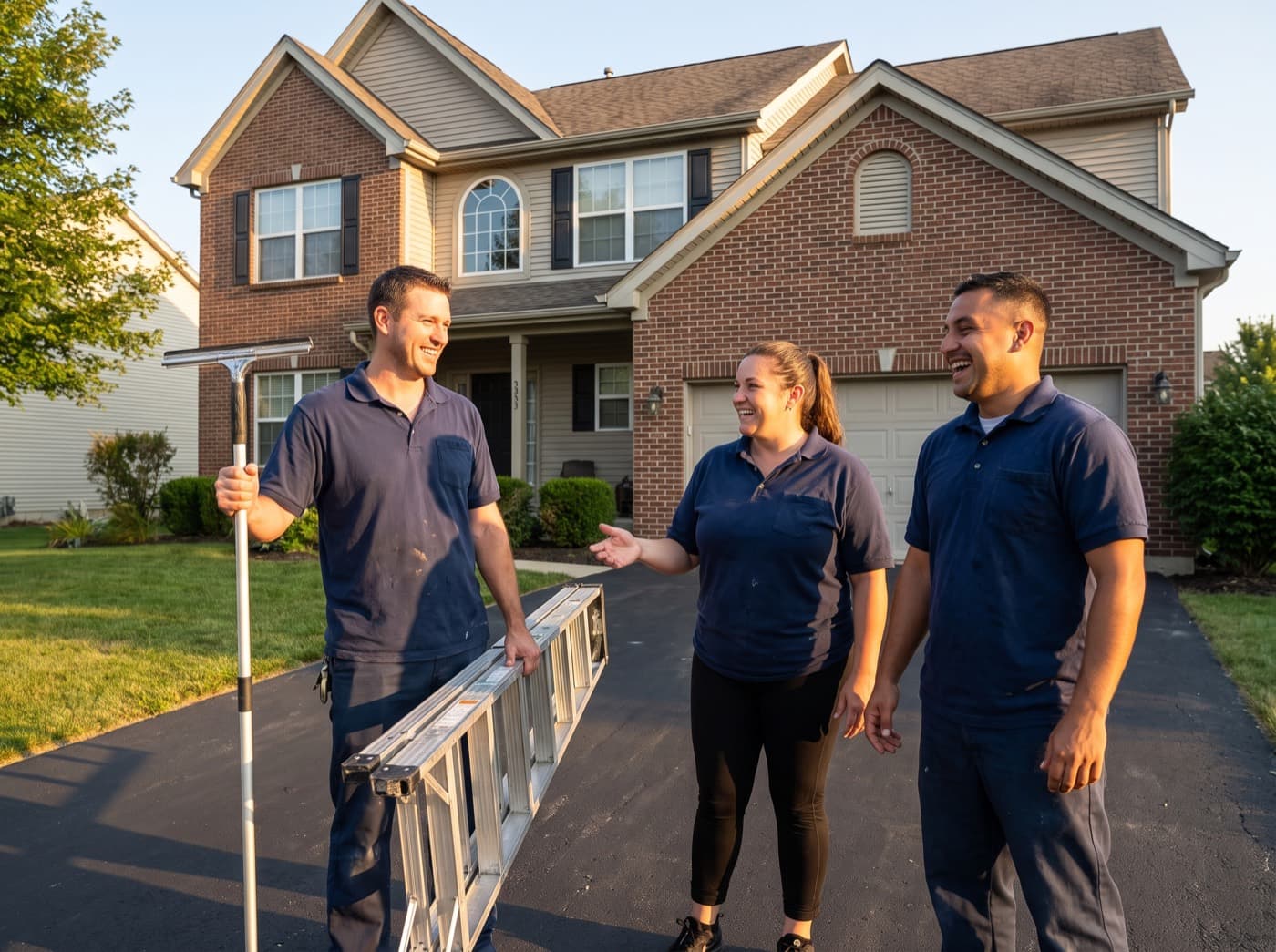 An Xterial Solutions technician crew