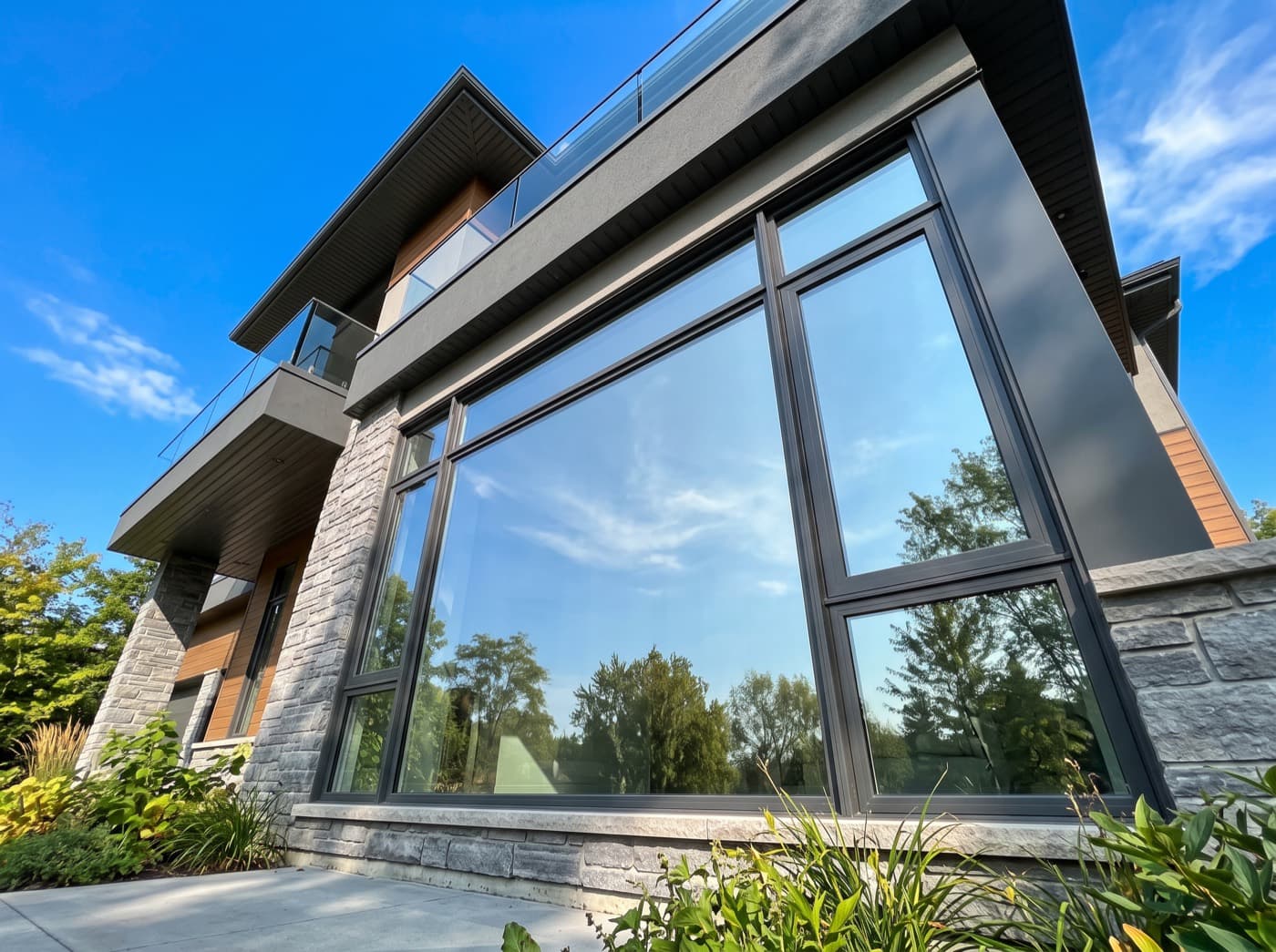 Exterior window cleaning in Metro Atlanta, GA and DFW Metroplex, TX — before and after — after
