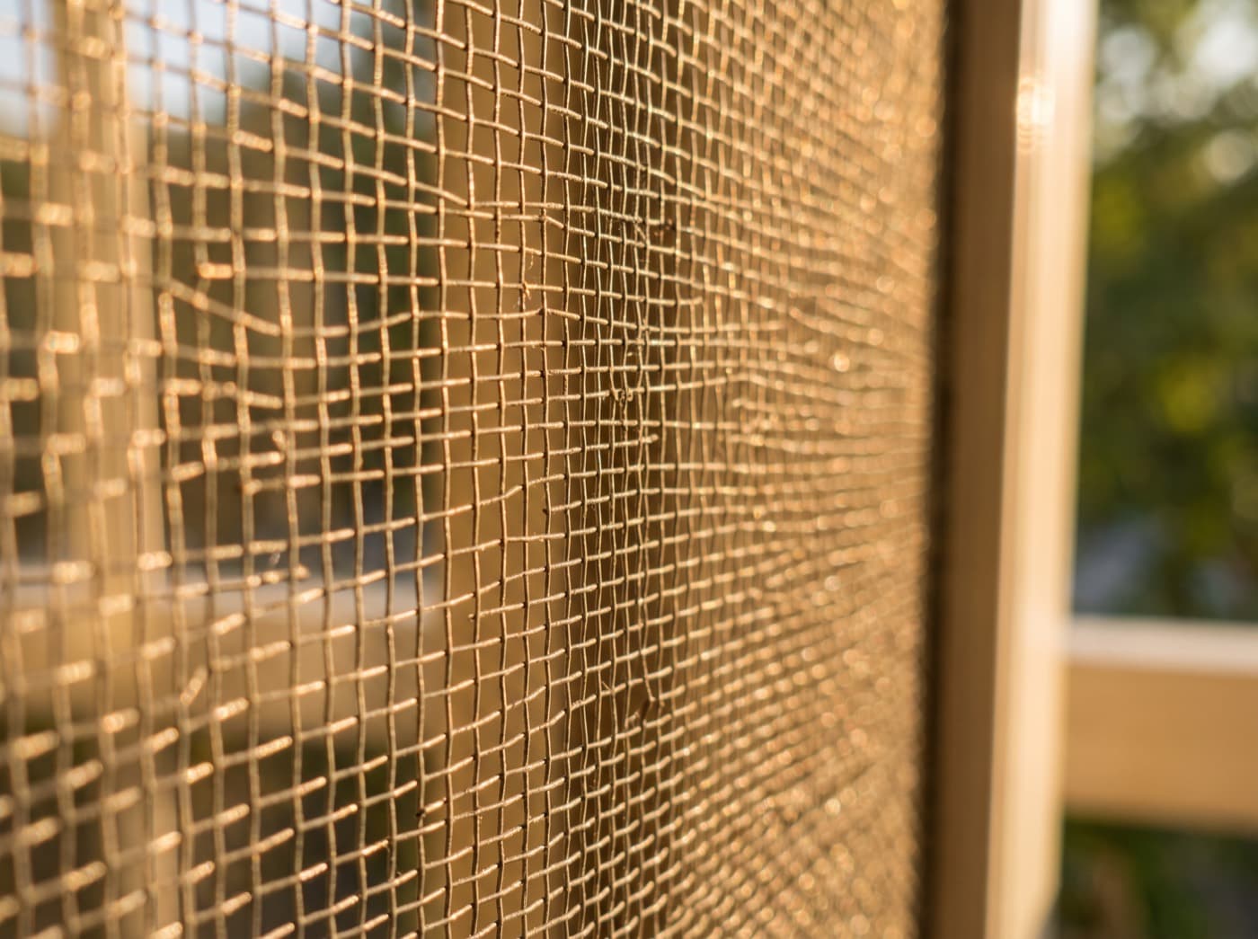 Screen Cleaning — before and after — before